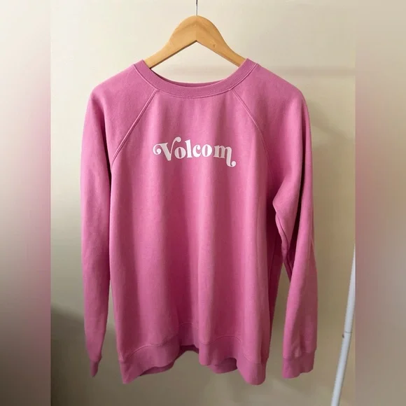 Volcom Ladies Pink Jumper - Picture 1 of 4